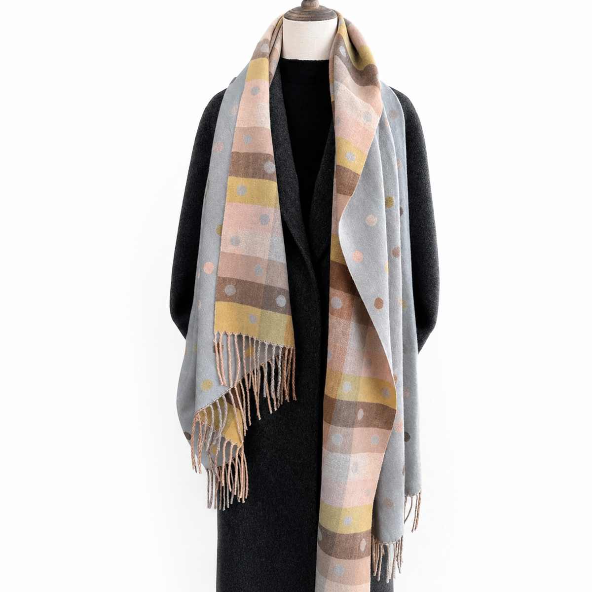 Dot Print Scarf