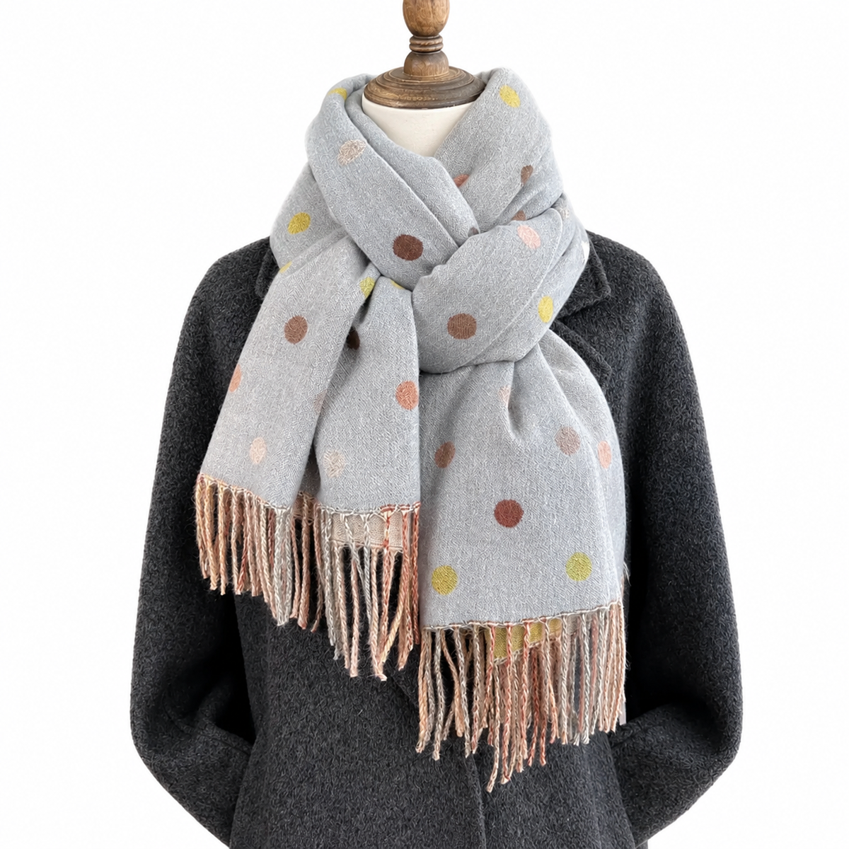 Dot Print Scarf